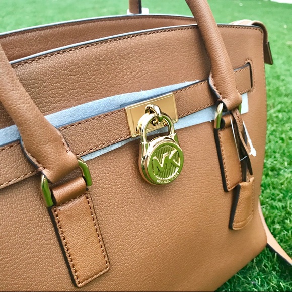 NWT Michael Kors Hamilton Satchel - medium - Picture 4 of 8